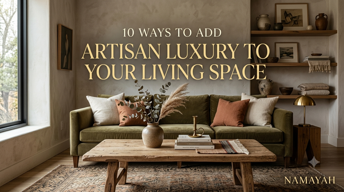10 Ways to Add Artisan Luxury to Your Living Space