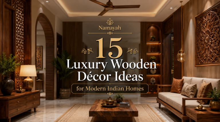 15 Luxury Wooden Décor Ideas for Modern Indian Homes