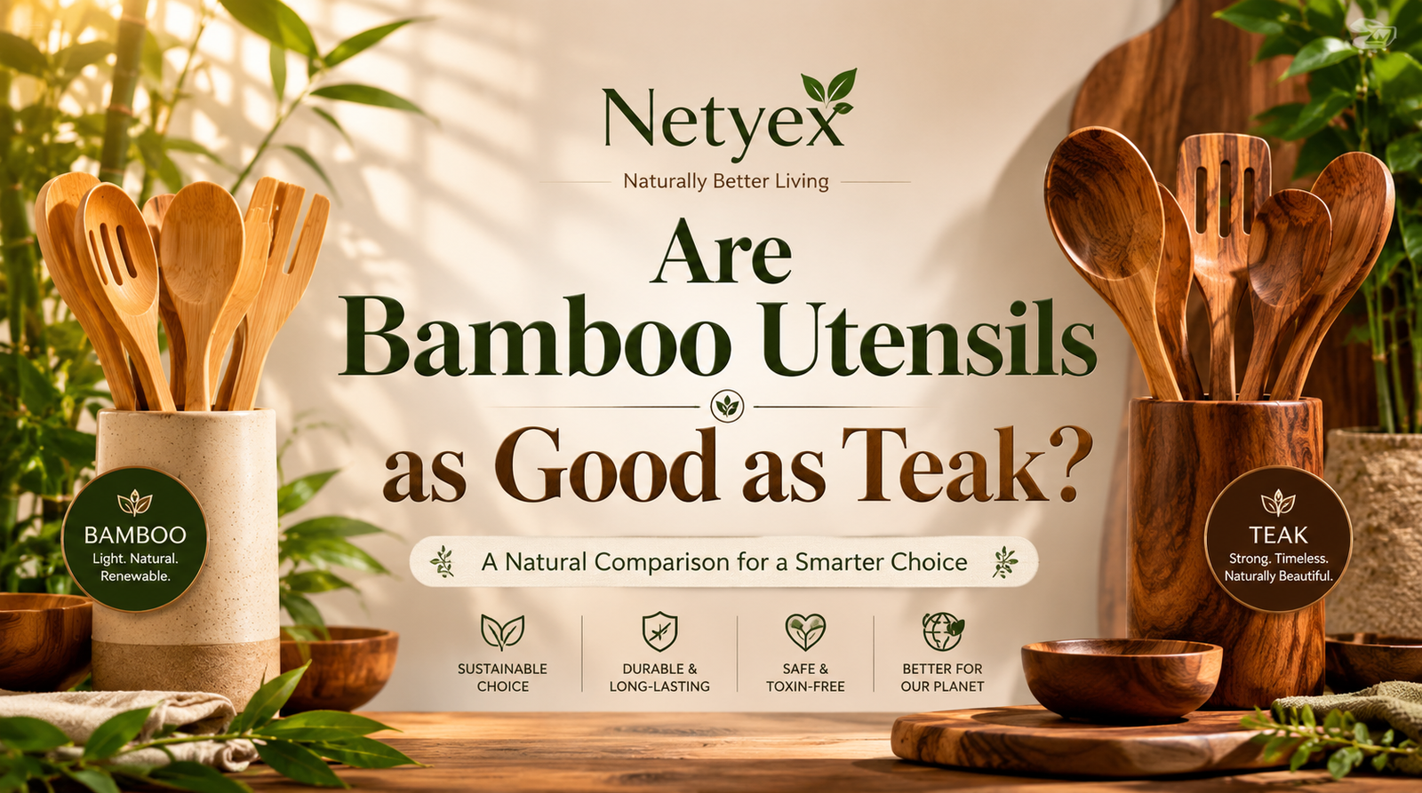 Are Bamboo Utensils as Good as Teak?