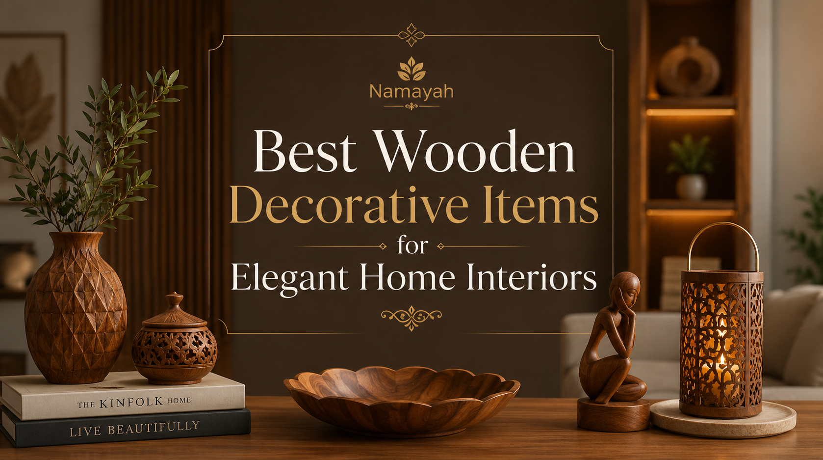 Best Wooden Decorative Items for Elegant Home Interiors