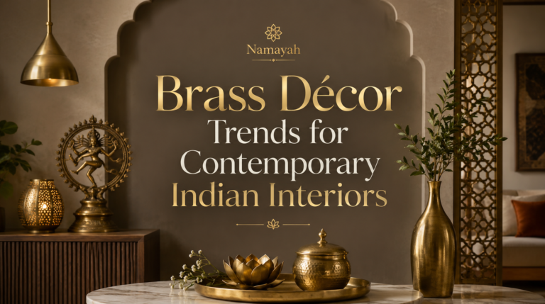 Brass Décor Trends for Contemporary Indian Interiors