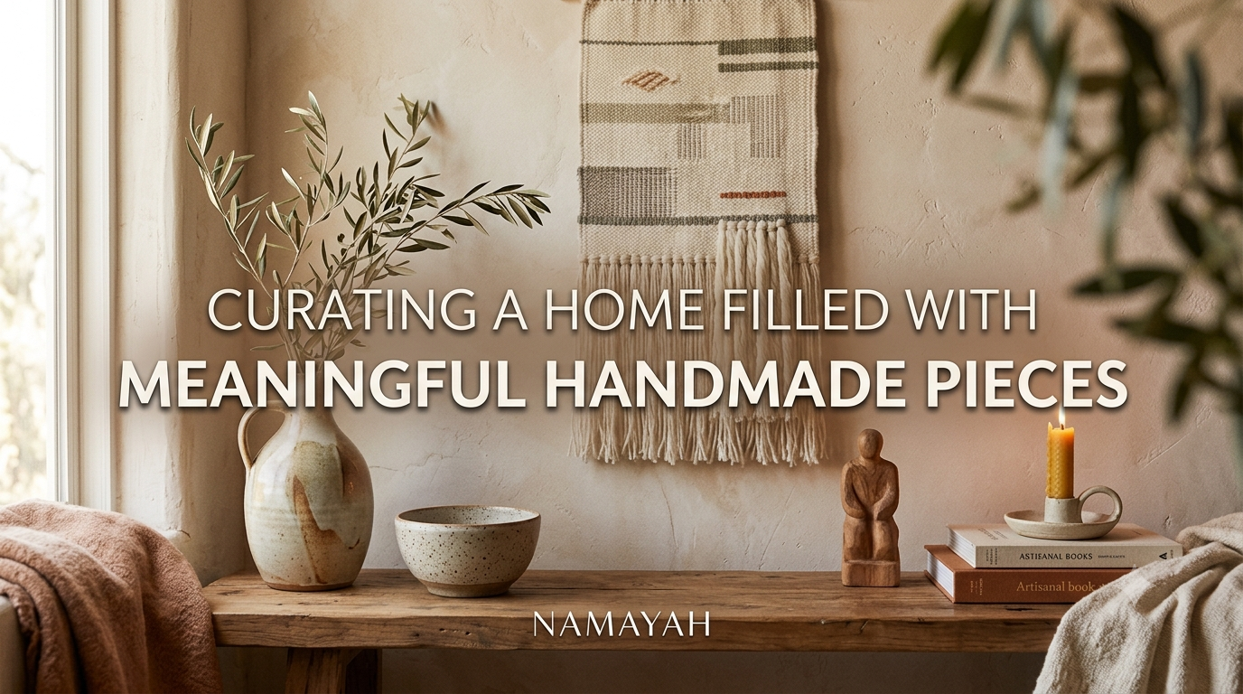 Curating a Home Filled with Meaningful Handmade Pieces