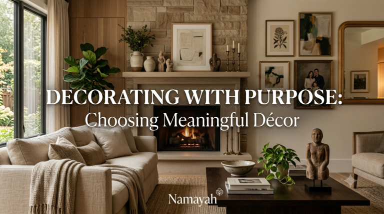 Decorating with Purpose: Choosing Meaningful Décor