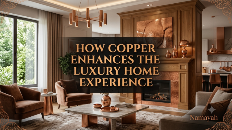 How Copper Enhances the Luxury Home Experience