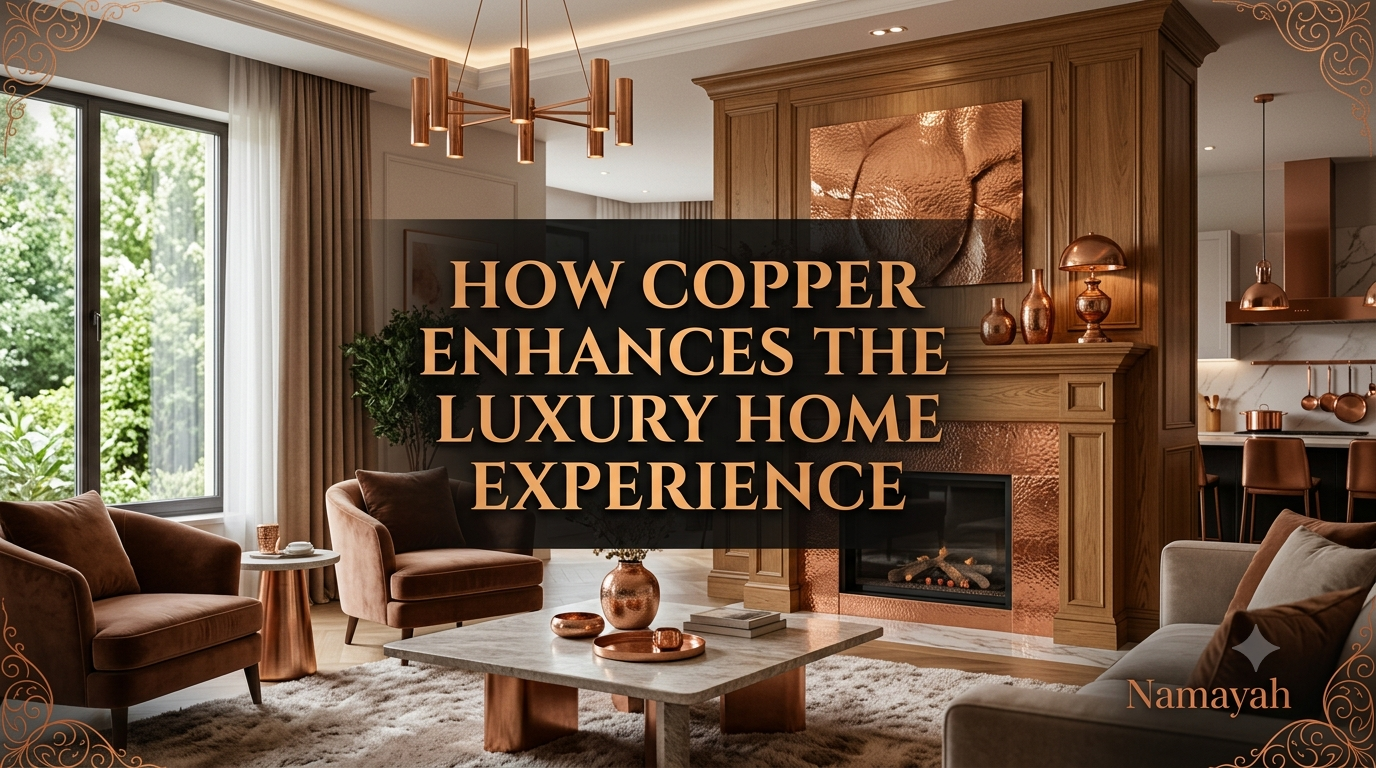 How Copper Enhances the Luxury Home Experience