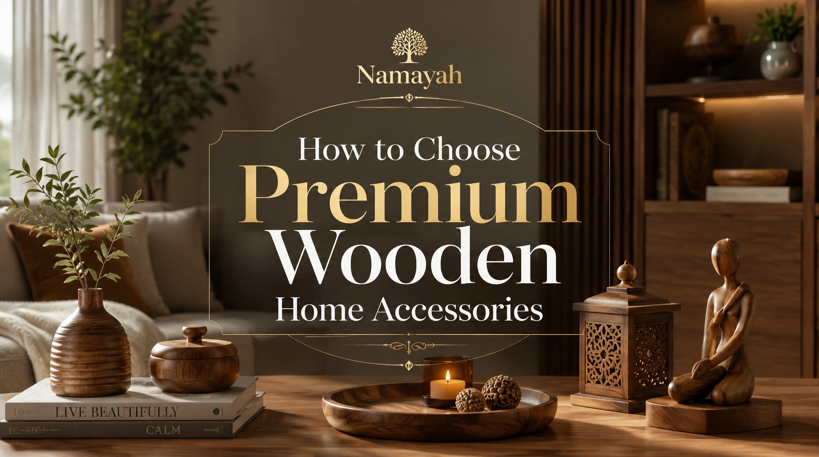 How to Choose Premium Wooden Home Accessories