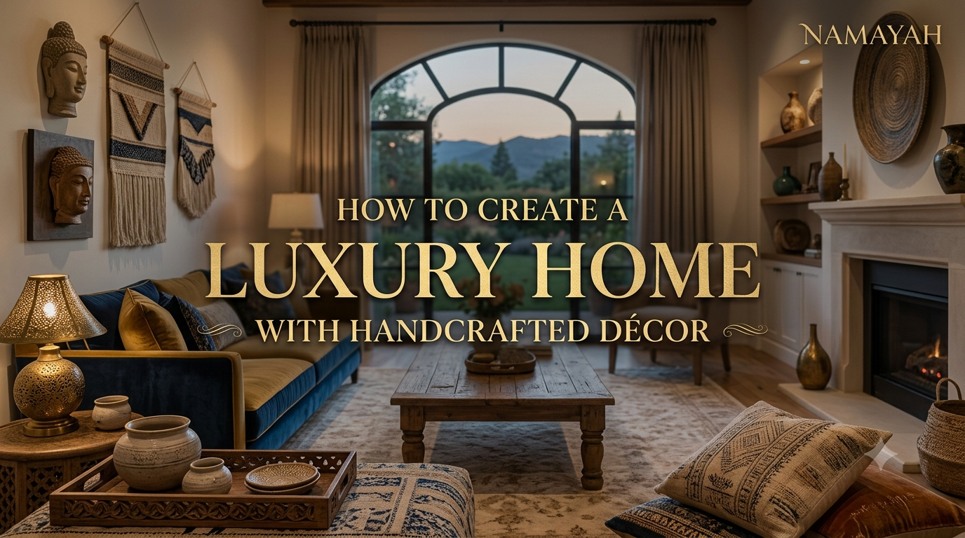 How to Create a Luxury Home with Handcrafted Décor