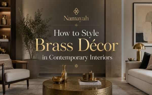 How to Style Brass Décor in Contemporary Interiors