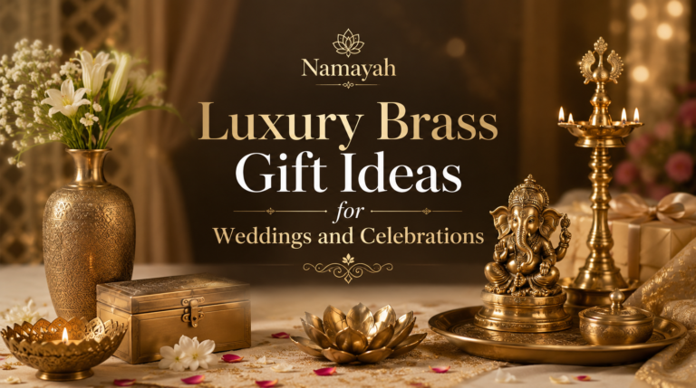Luxury Brass Gift Ideas for Weddings and Celebrations