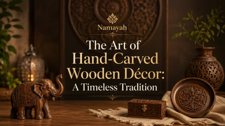 The Art of Hand-Carved Wooden Décor: A Timeless Tradition