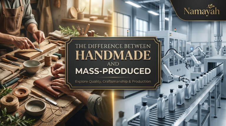 The Difference Between Handmade and Mass-Produced Products