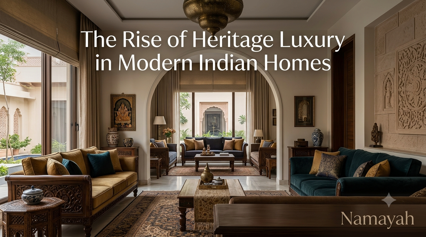 The Rise of Heritage Luxury in Modern Indian Homes