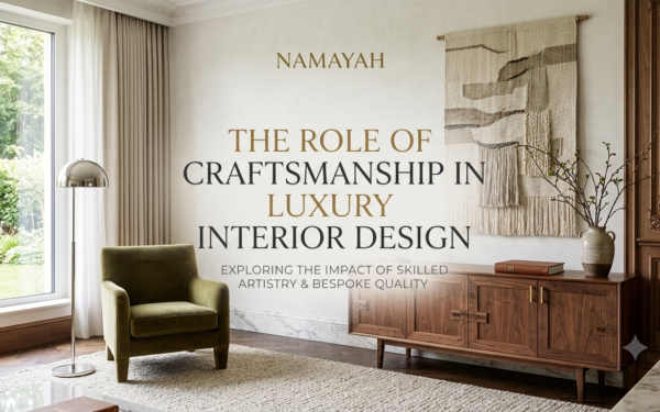 The Role of Craftsmanship in Luxury Interior Design