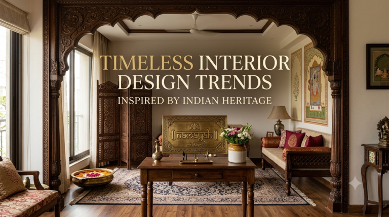 Timeless Interior Design Trends Inspired by Indian Heritage