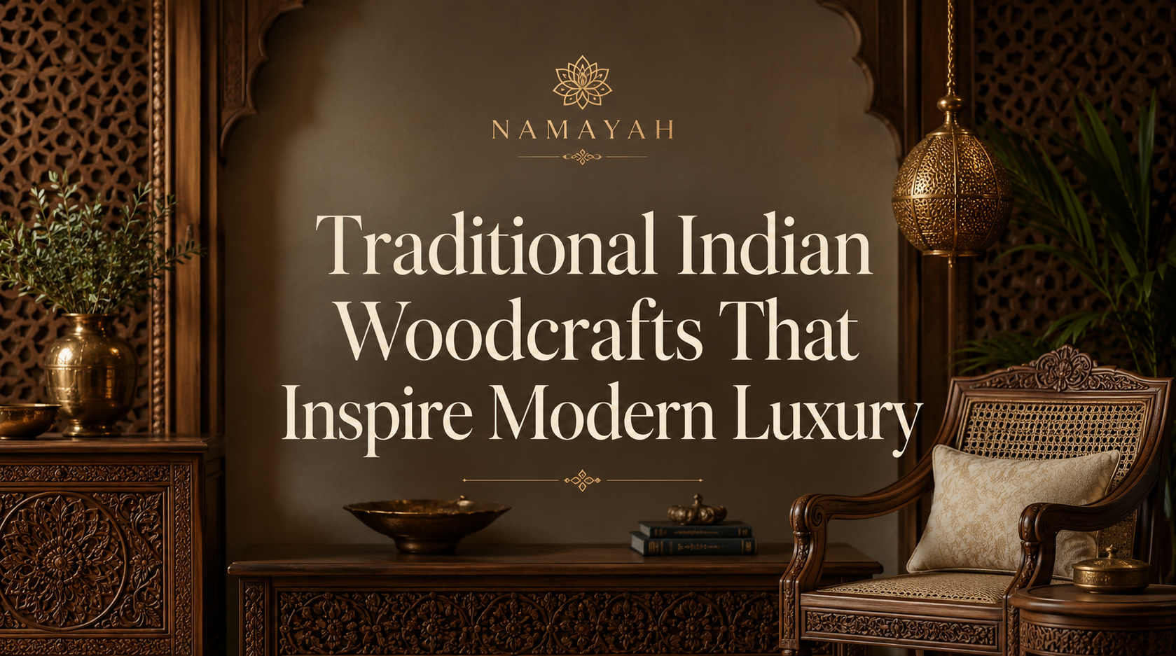 Traditional Indian Woodcrafts That Inspire Modern Luxury