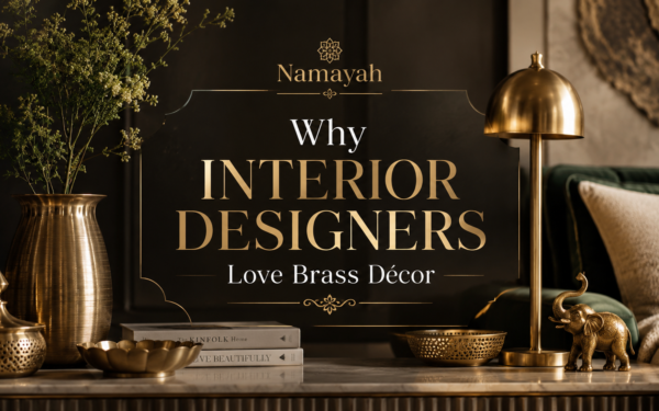 Why Interior Designers Love Brass Décor