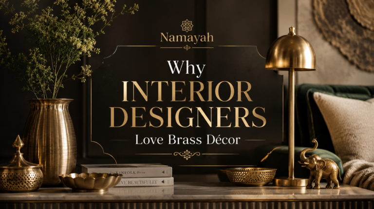 Why Interior Designers Love Brass Décor