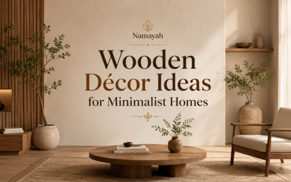 Wooden Décor Ideas for Minimalist Homes