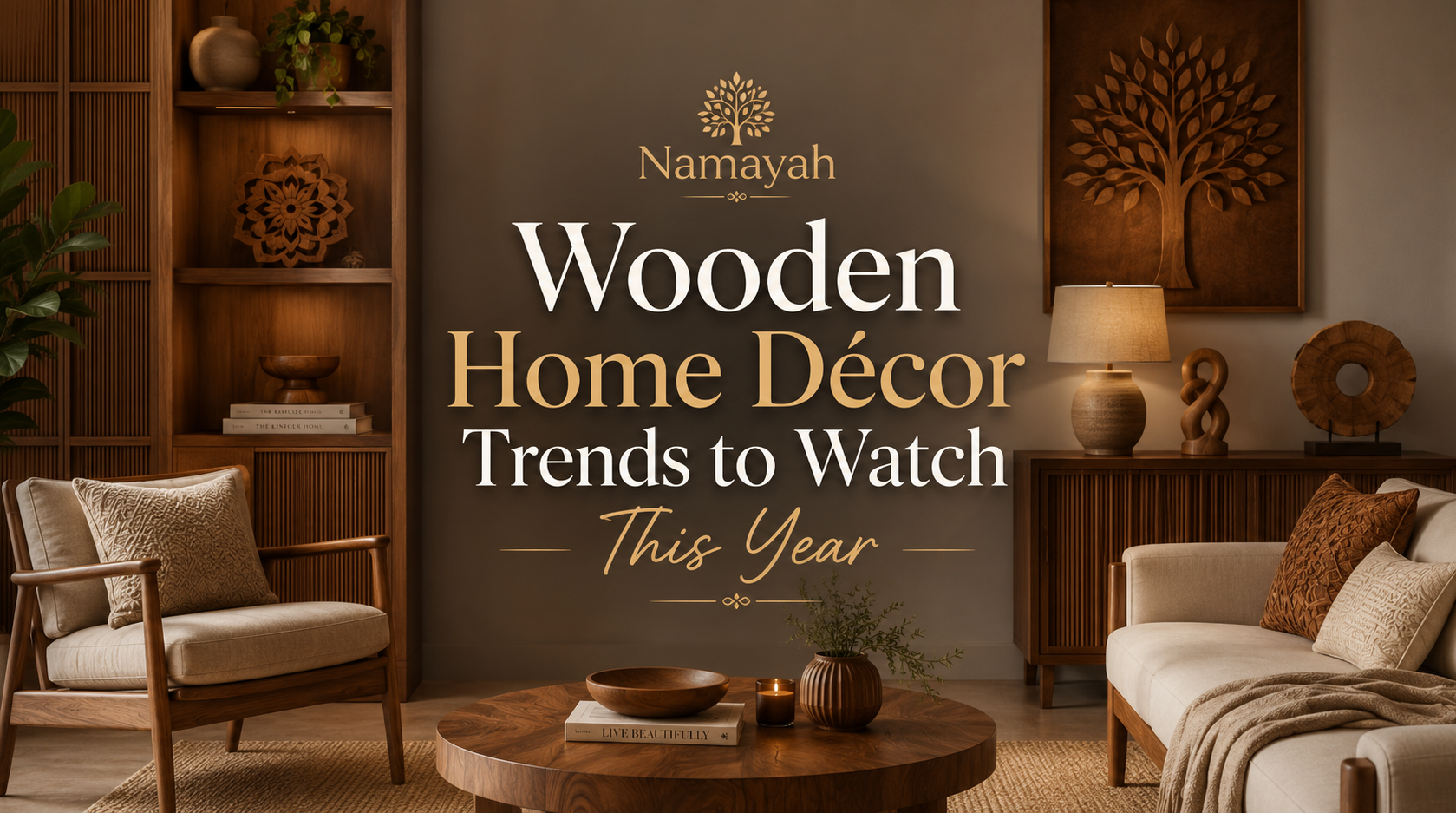 Wooden Home Décor Trends to Watch This Year