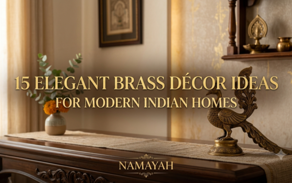 15 Elegant Brass Décor Ideas for Modern Indian Homes