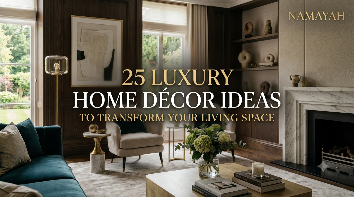 25 Luxury Home Décor Ideas to Transform Your Living Space