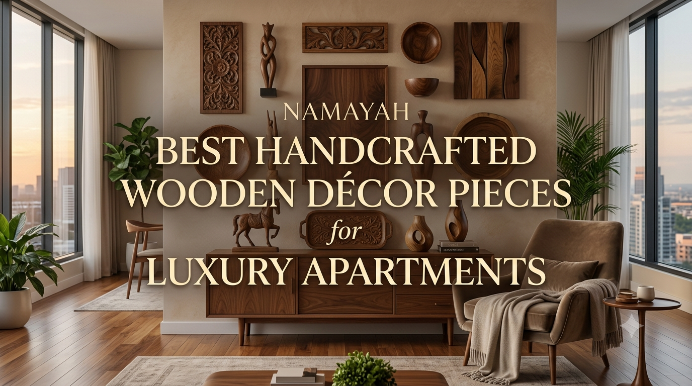 Best Handcrafted Wooden Décor Pieces for Luxury Apartments
