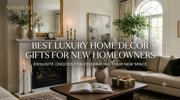 Best Luxury Home Décor Gifts for New Homeowners