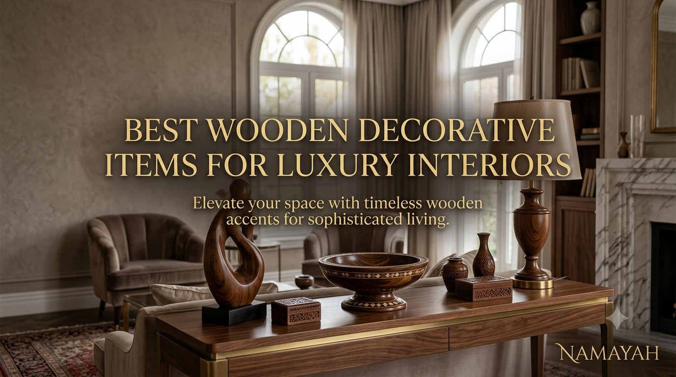 Best Wooden Decorative Items for Luxury Interiors