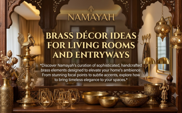 Brass Décor Ideas for Living Rooms and Entryways