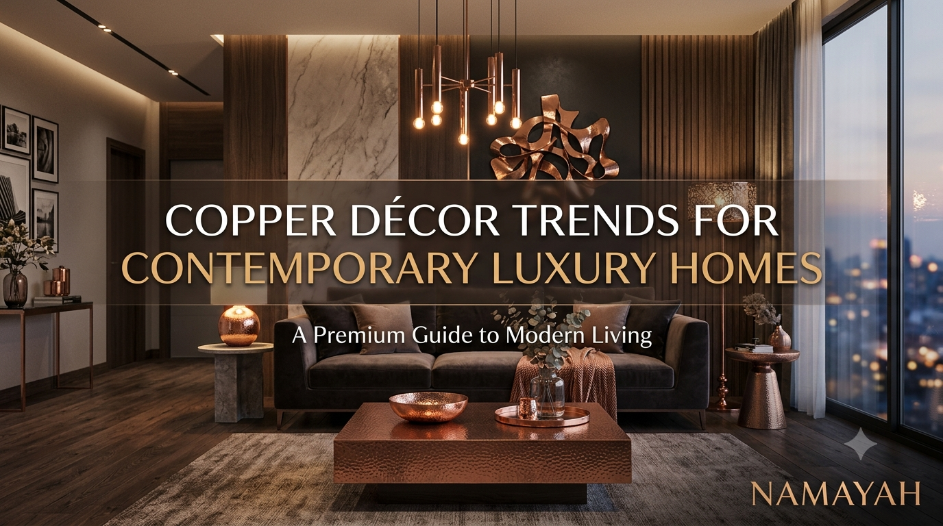 Copper Décor Trends for Contemporary Luxury Homes