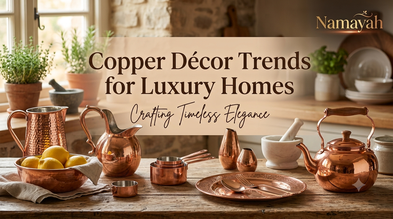 Copper Décor Trends for Luxury Homes