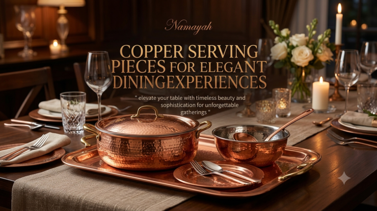 Copper Serving Pieces for Elegant Dining Experiences