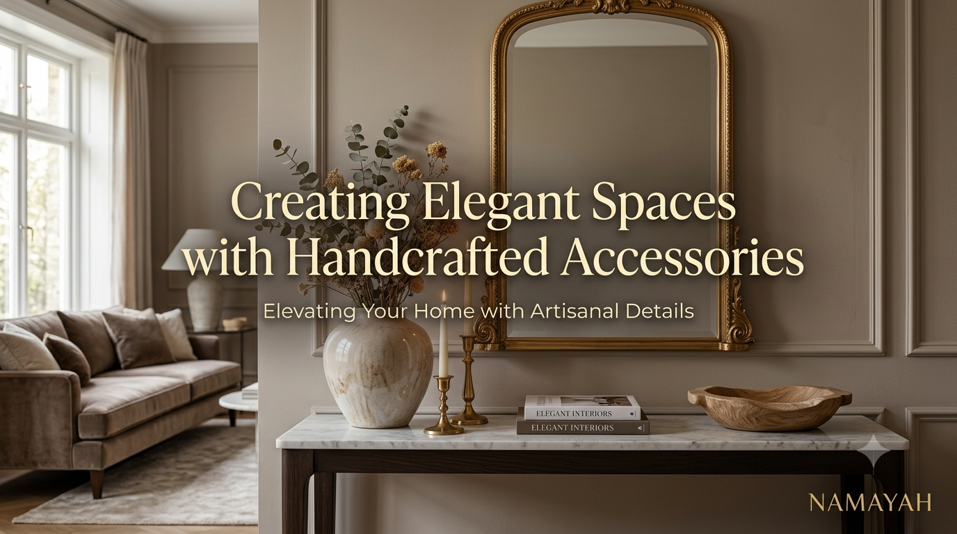 Creating Elegant Spaces with Handcrafted Accessories