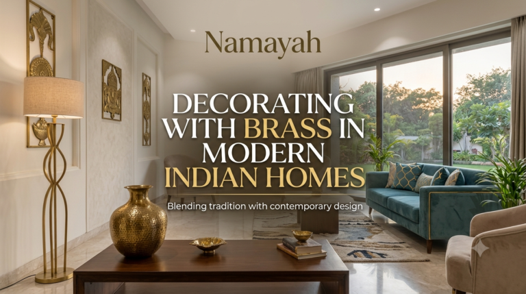 Decorating with Brass in Modern Indian Homes