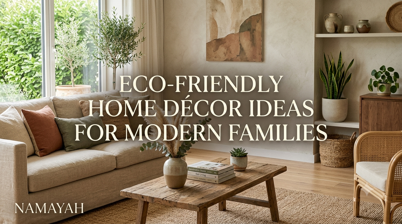 Eco-Friendly Home Décor Ideas for Modern Families