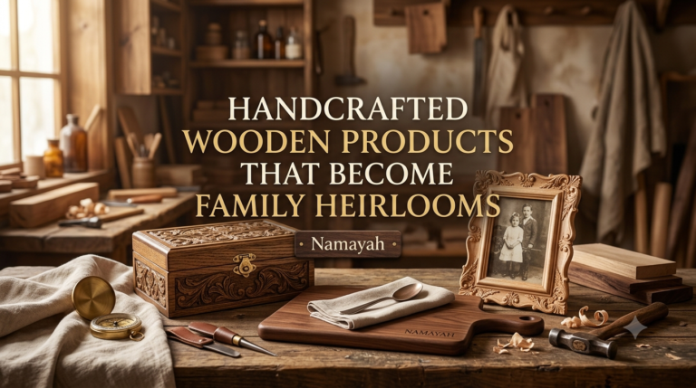 Handcrafted Wooden Products That Become Family Heirlooms