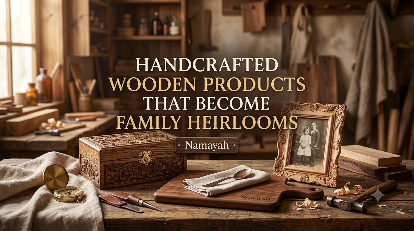 Handcrafted Wooden Products That Become Family Heirlooms