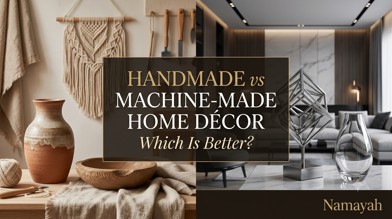 Handmade vs Machine-Made Home Décor: Which Is Better?