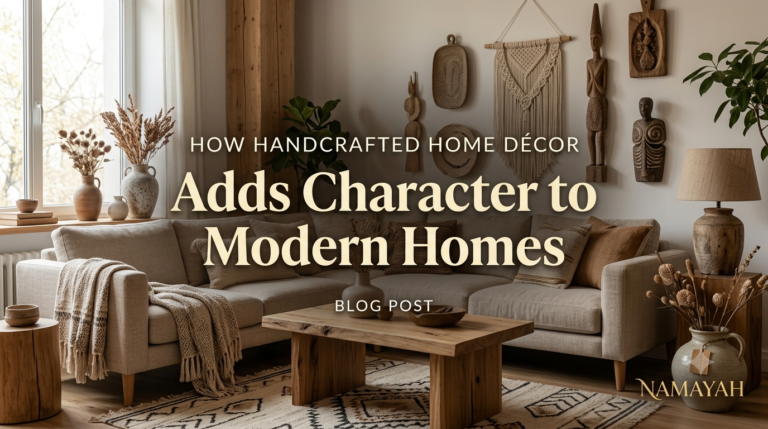 How Handcrafted Home Décor Adds Character to Modern Homes