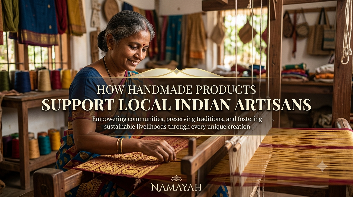 How Handmade Products Support Local Indian Artisans