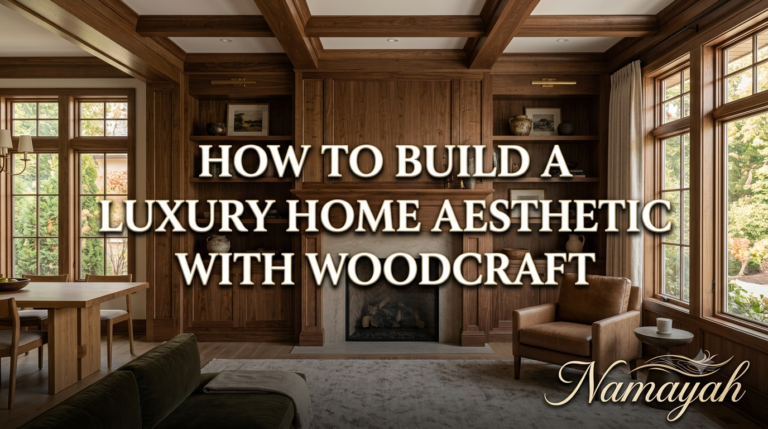 How to Build a Luxury Home Aesthetic with Woodcraft