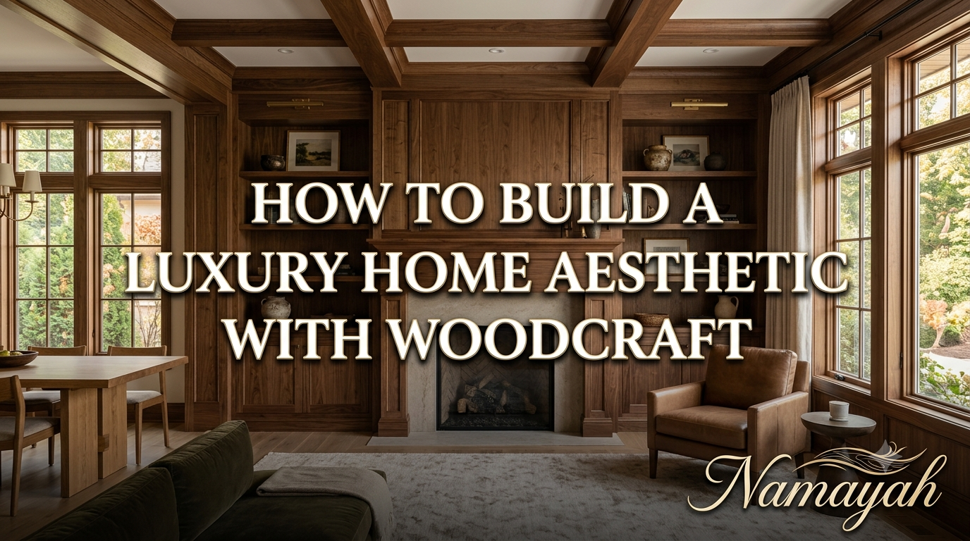 How to Build a Luxury Home Aesthetic with Woodcraft