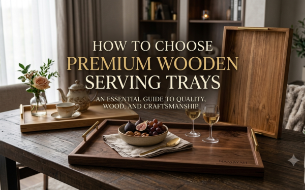 How to Choose Premium Wooden Serving Trays