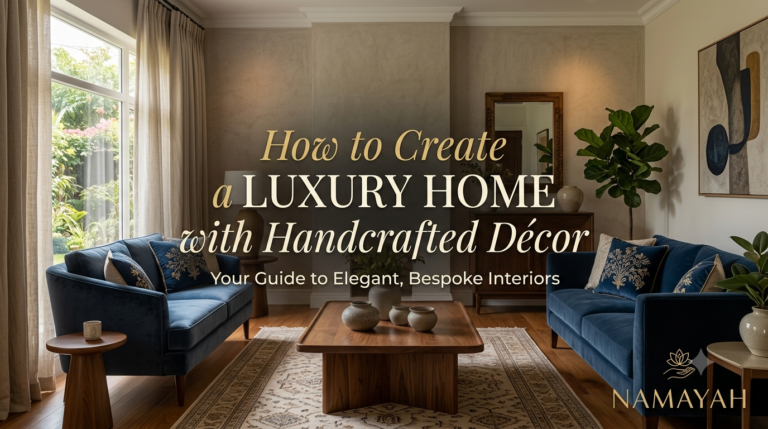 How to Create a Luxury Home with Handcrafted Décor