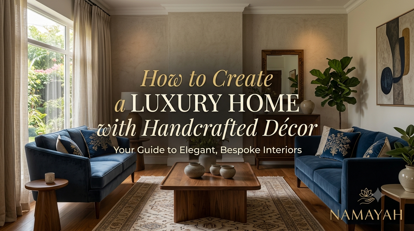 How to Create a Luxury Home with Handcrafted Décor