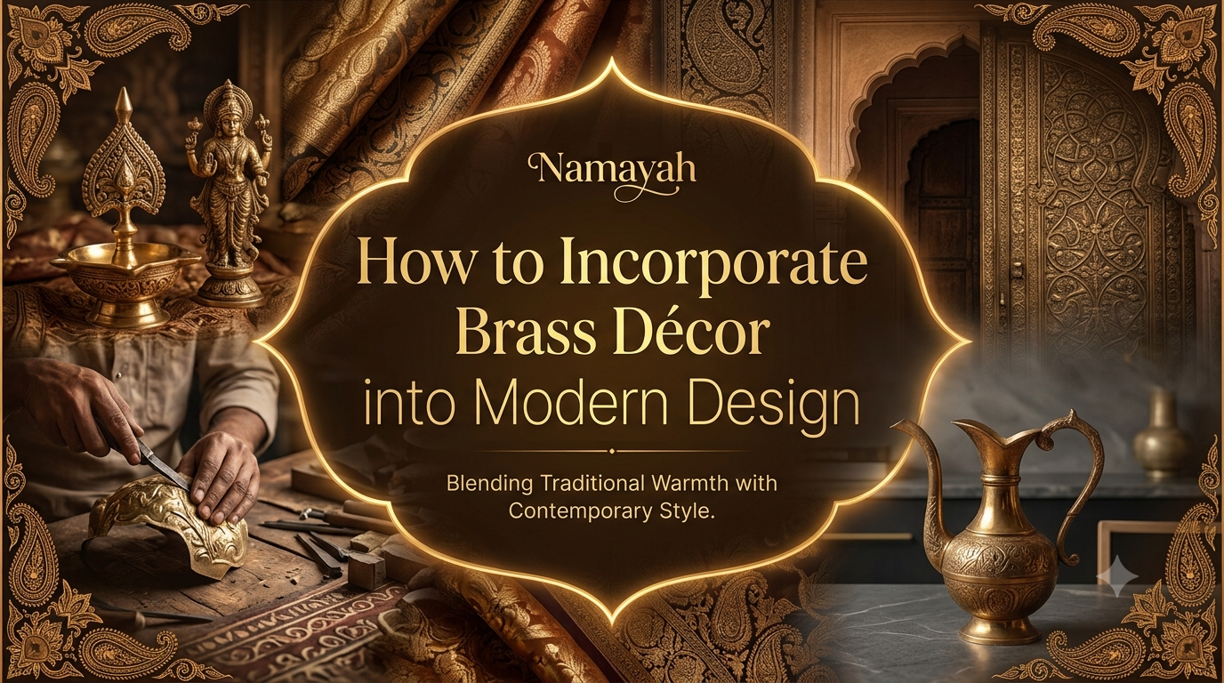 How to Incorporate Brass Décor into Modern Design