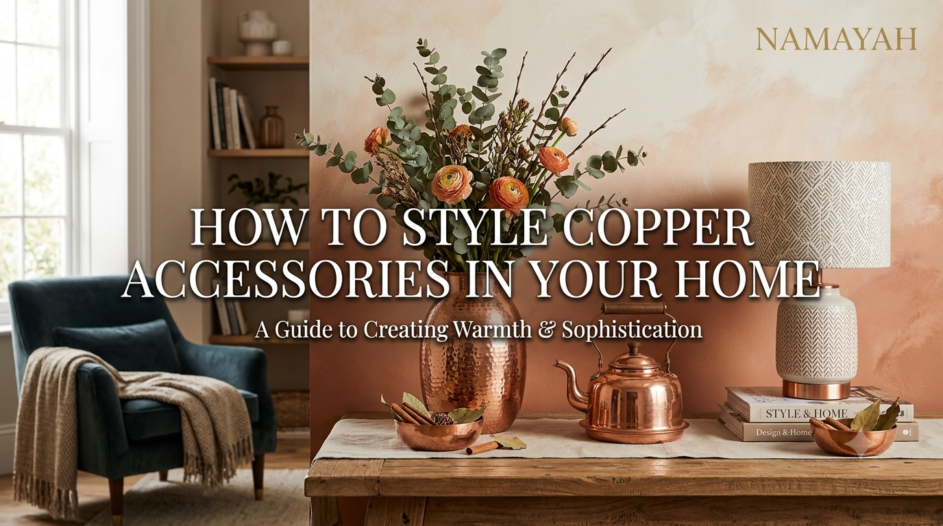 How to Style Copper Accessories in Your Home