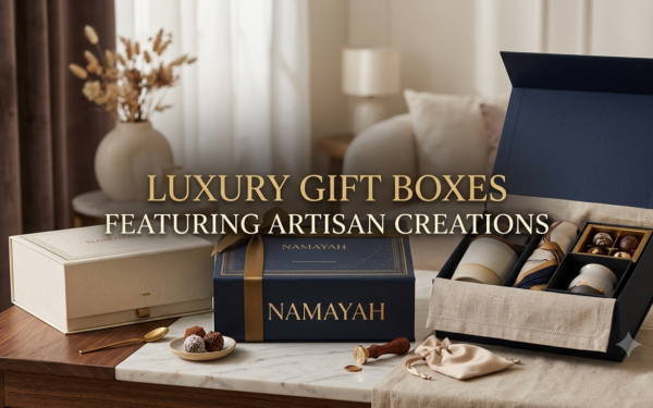 Luxury Gift Boxes Featuring Artisan Creations