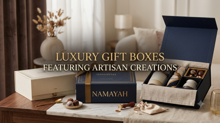 Luxury Gift Boxes Featuring Artisan Creations