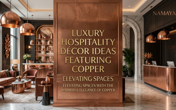 Luxury Hospitality Décor Ideas Featuring Copper
